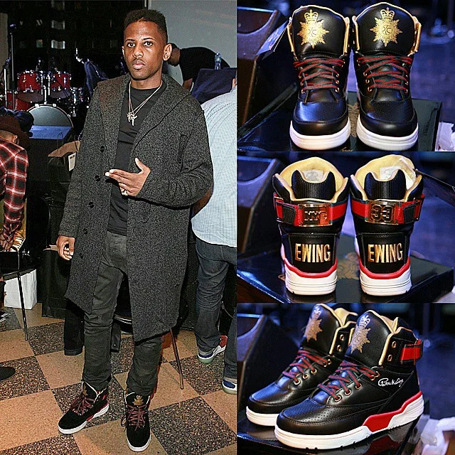 custom patrick ewing shoes