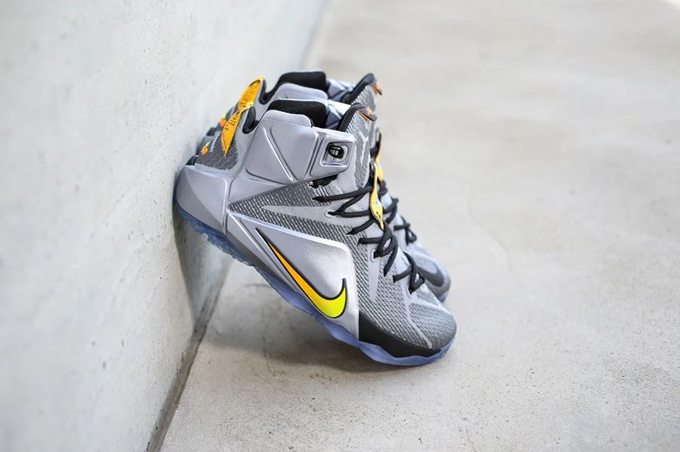 lebron 12 gray