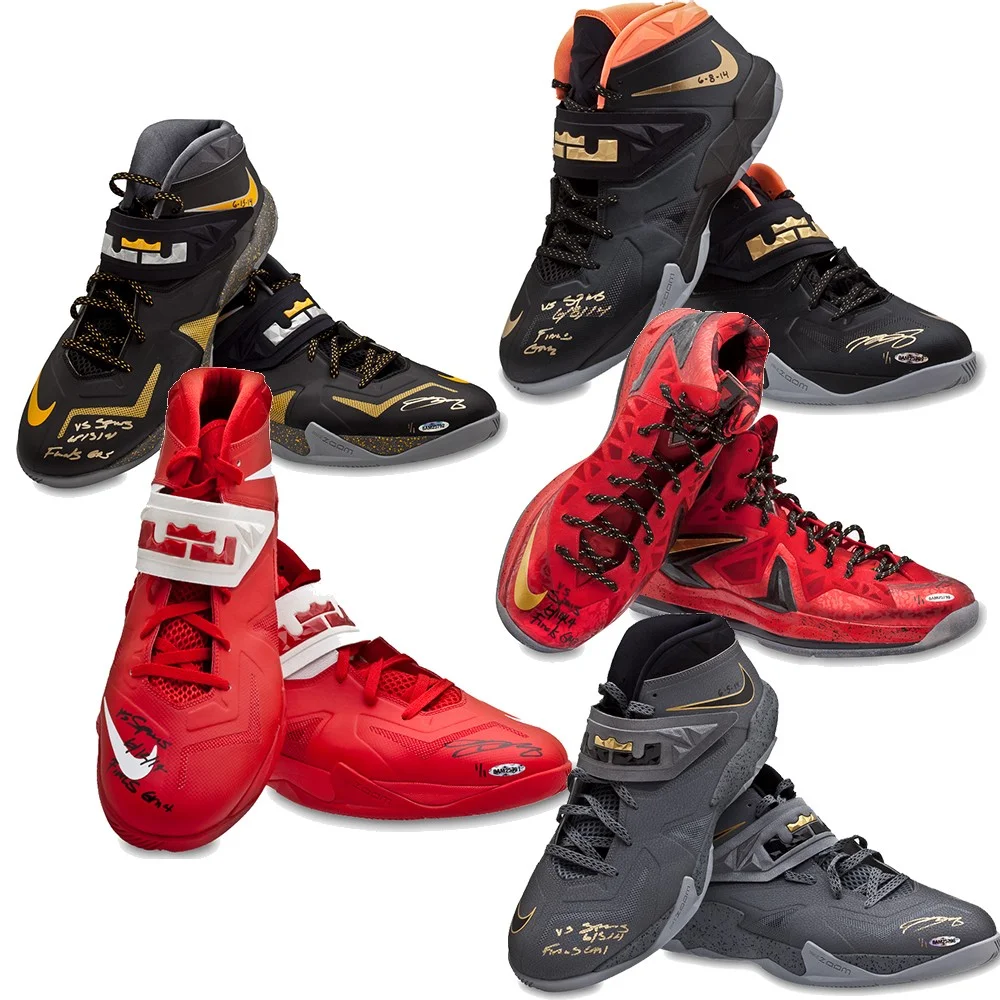 used lebron james shoes