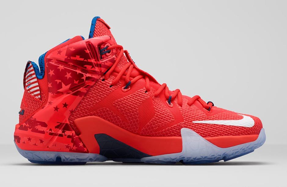 lebron 12 4th of july