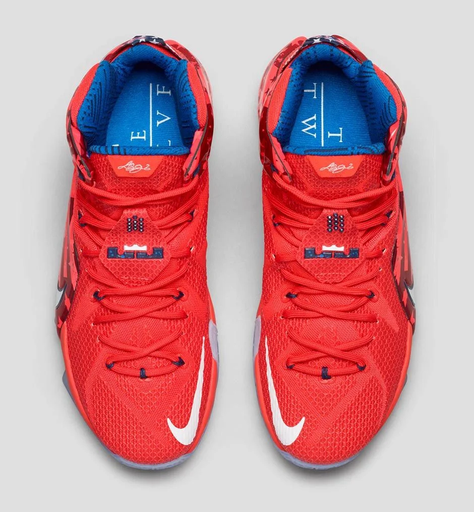 lebron 12 fourth of july