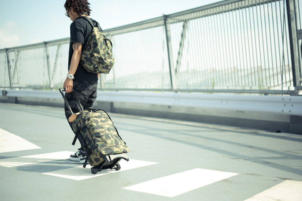bape suitcase