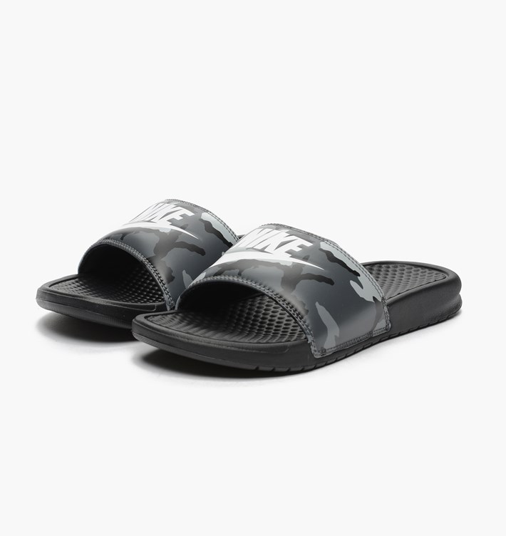 nike benassi jdi camouflage print sliders