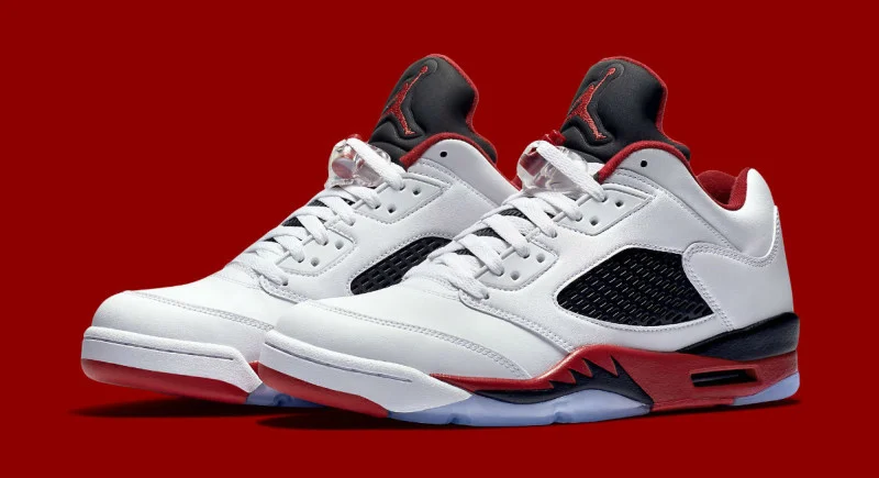 fire red 5s 2016