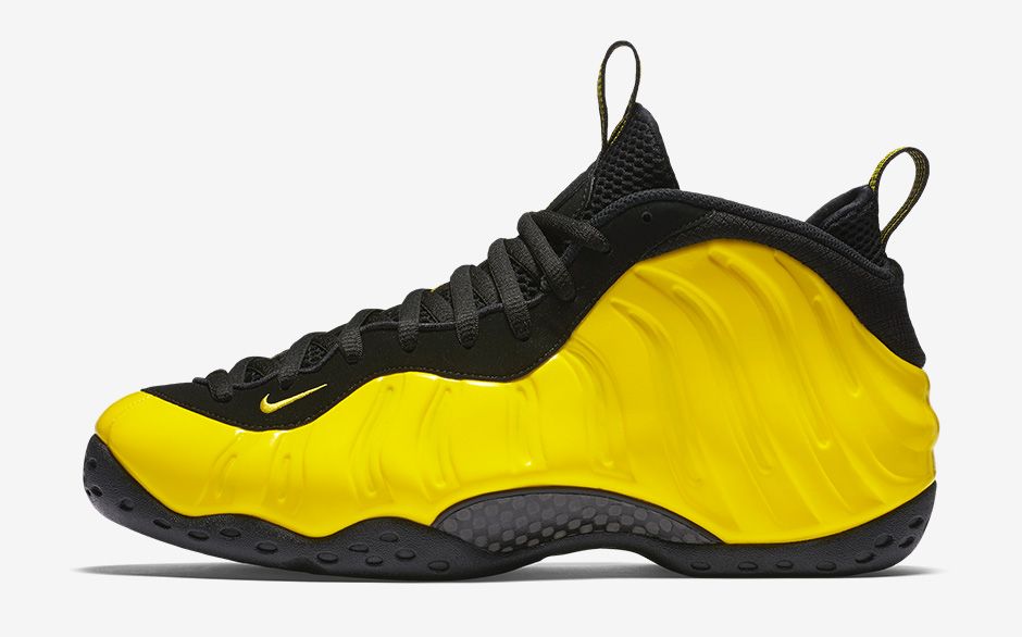 nike foamposite amarillo