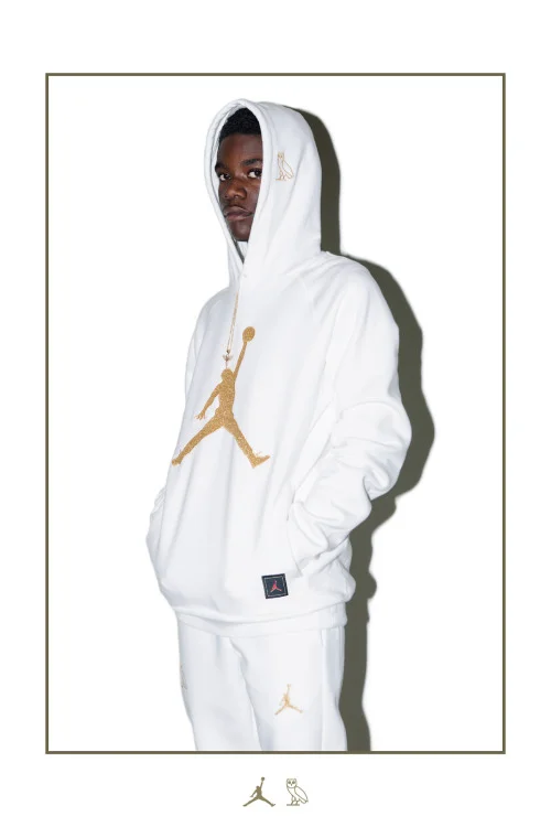 ovo jordan jacket white