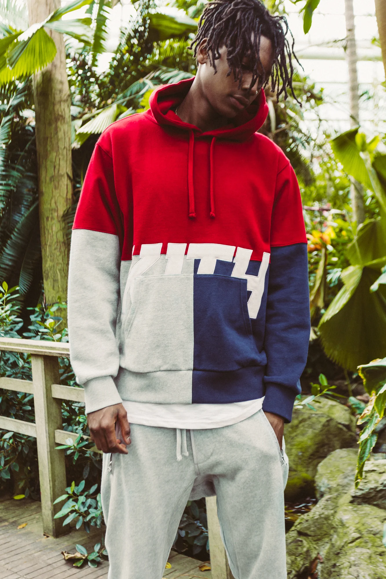kith patchwork williams hoodie