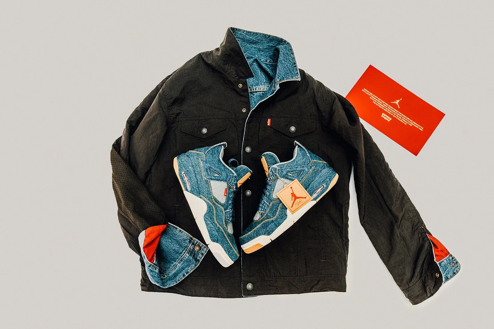 air jordan x levis reversible trucker jacket