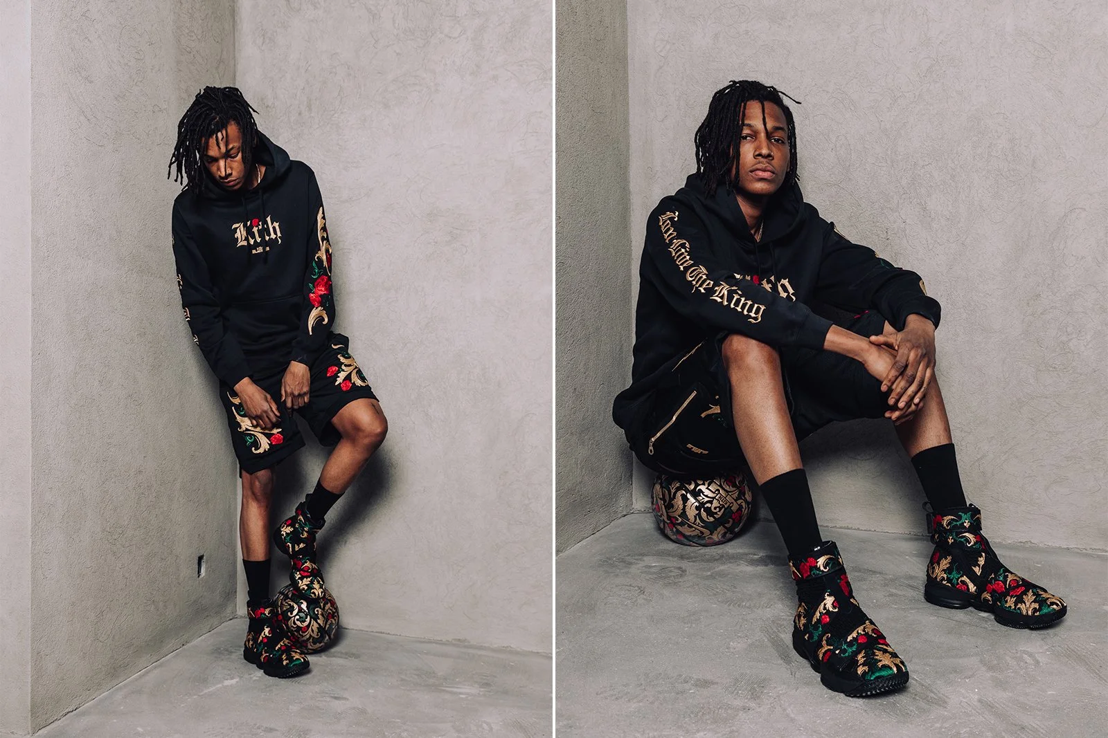 kith x nike lebron hoodie 
