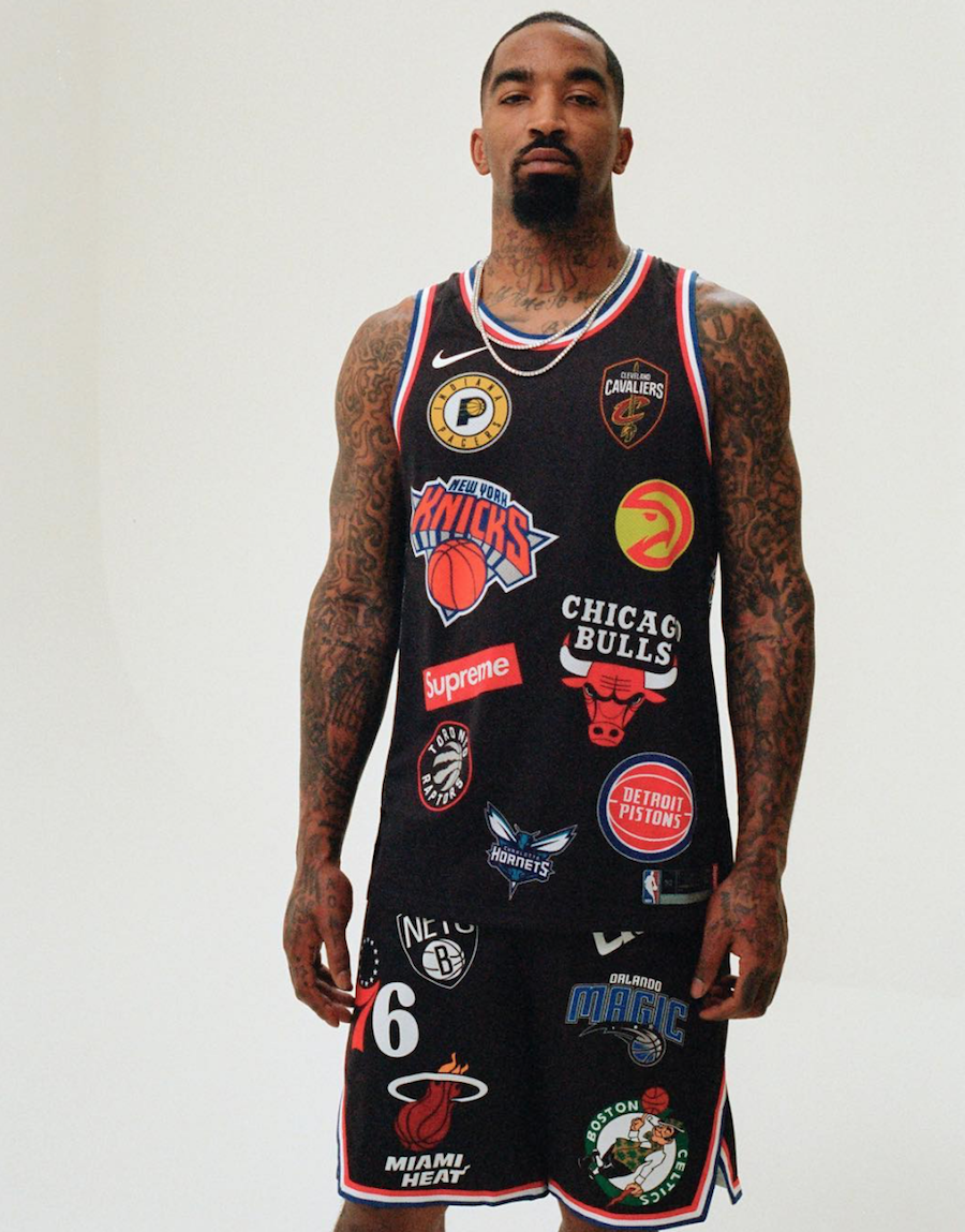 Supreme Taps J.R. Smith to Debut Nike x Collaboration Sole Truth