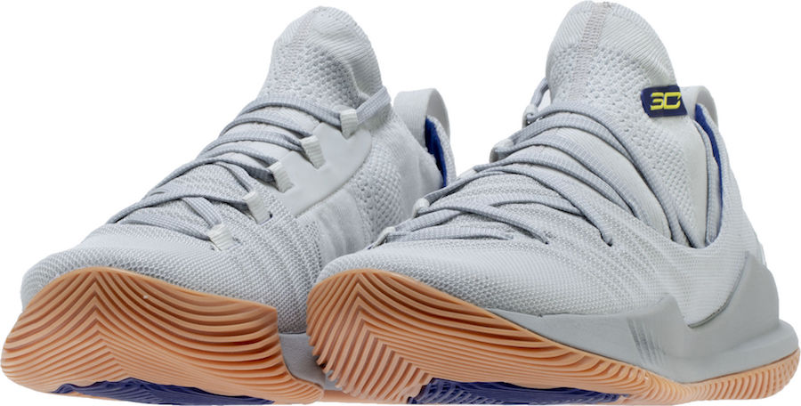 under armour curry 5 grey gum