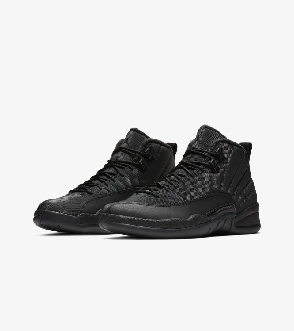 jordan retro 12 winter black