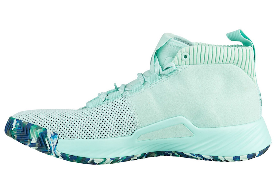 adidas dame 5 mint