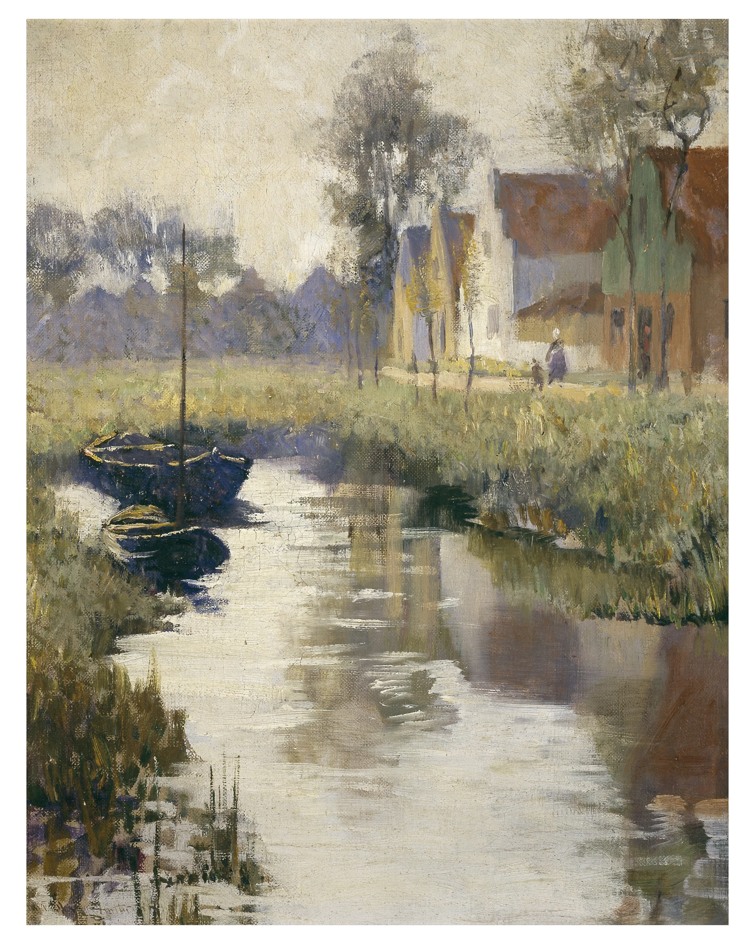 5. Houses by a Canal