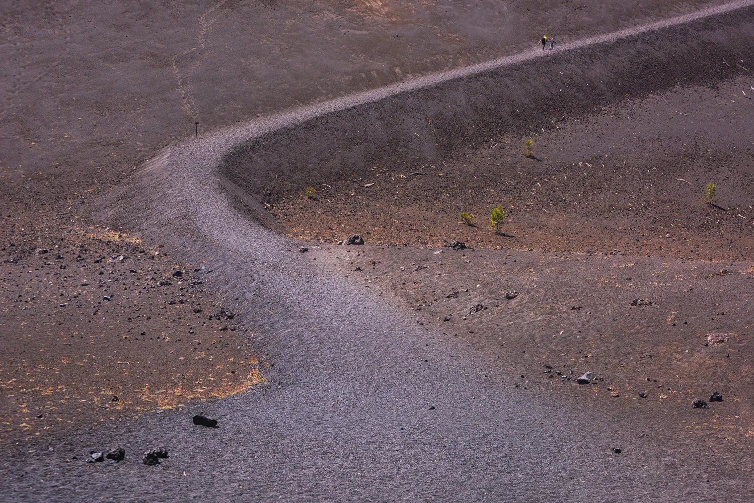 Walking up a postcard is much harder than it looks: the base of Cinder Cone, Lassen Volcanic National Park.