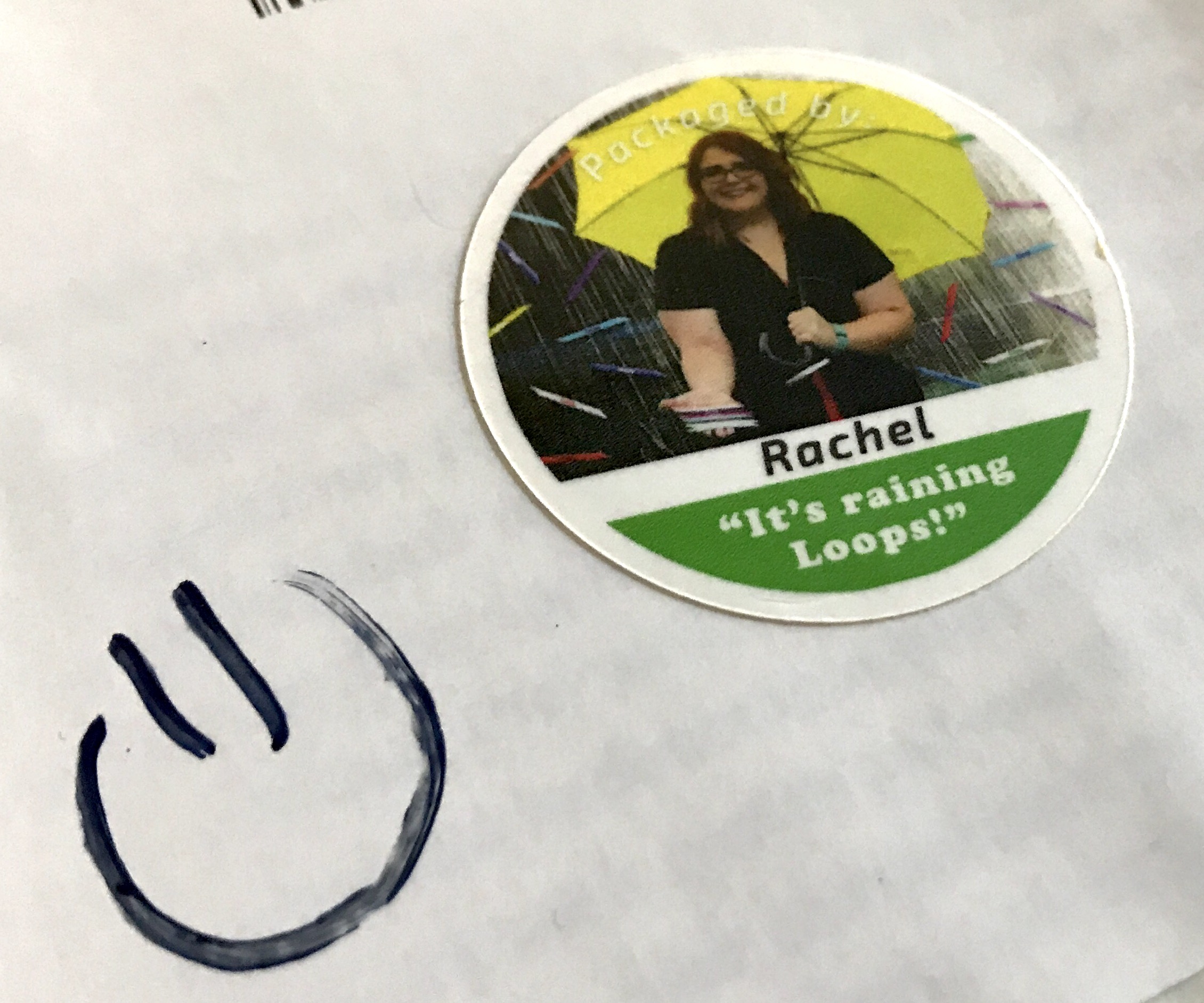 A hand-written smiley face and a picture of the customer service rep who packaged the iPhone case really personalized things. A hand-signed letter from the founders showed us they cared. Together, they brought us just a little bit of joy. Thanks Loopy Cases!
