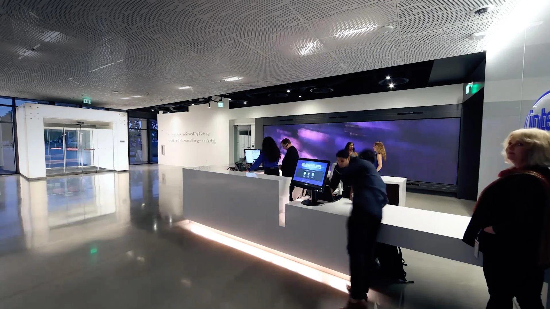 Intel Lobby in Santa Clara