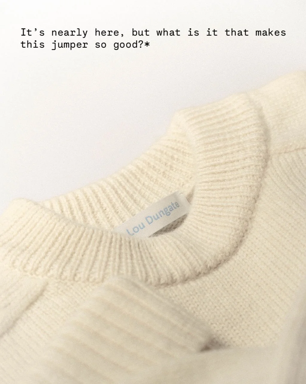 *In my humble opinion, this jumper is chef&rsquo;s kiss 👩🏻&zwj;🍳