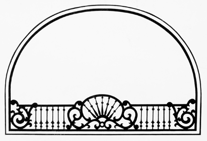  Victorian Homes illustration/header  pen and ink 