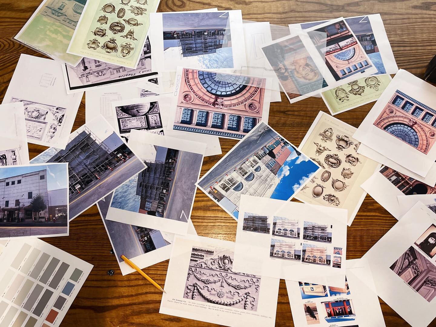 BEHIND THE SCENES:
So much planning is going into the exterior renovation of the old Palace Theatre. 

We are overjoyed with the amount progress on it already and we can&rsquo;t wait to share the final with the community. 

Big shoutout to Burton Bui