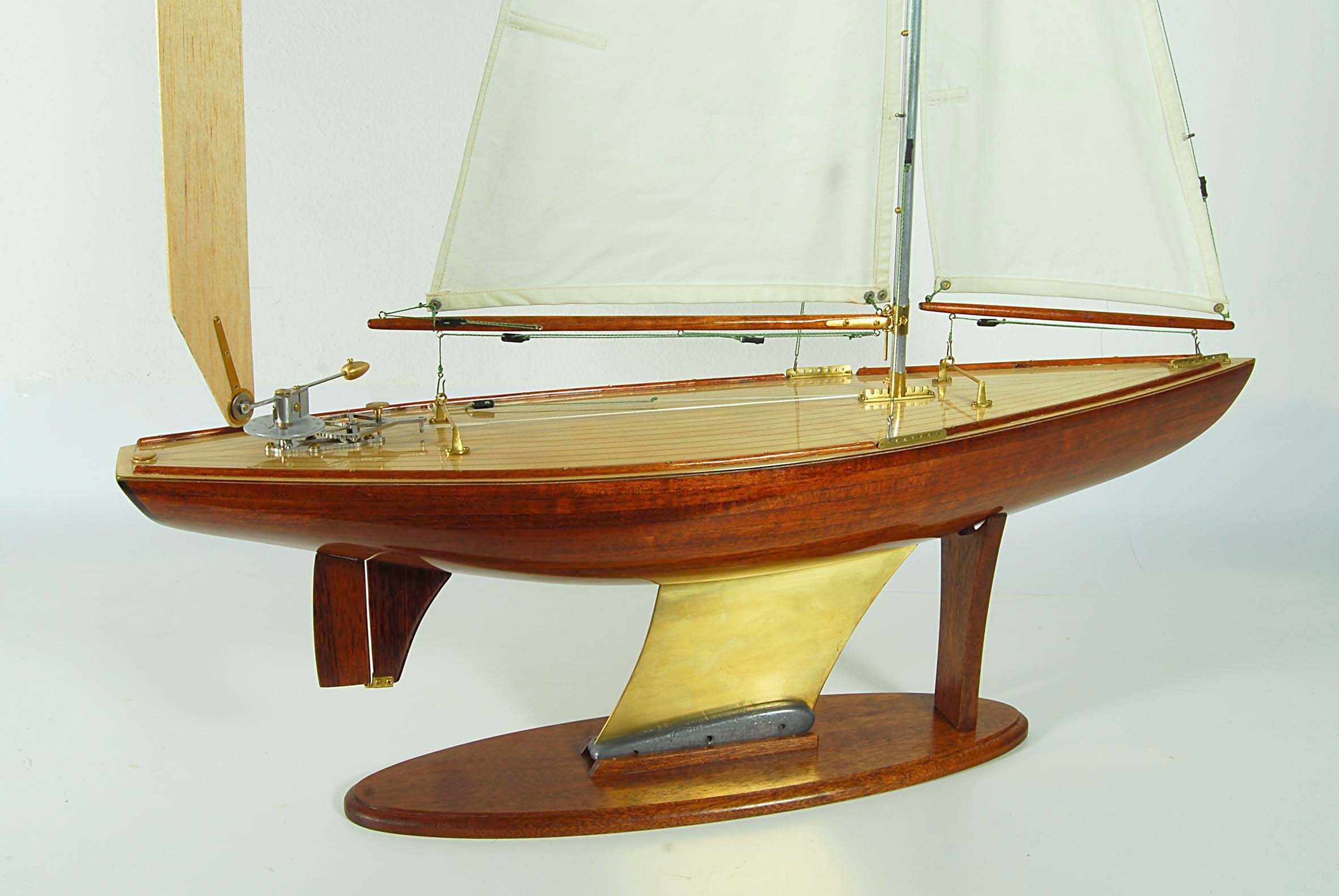 model yacht pond