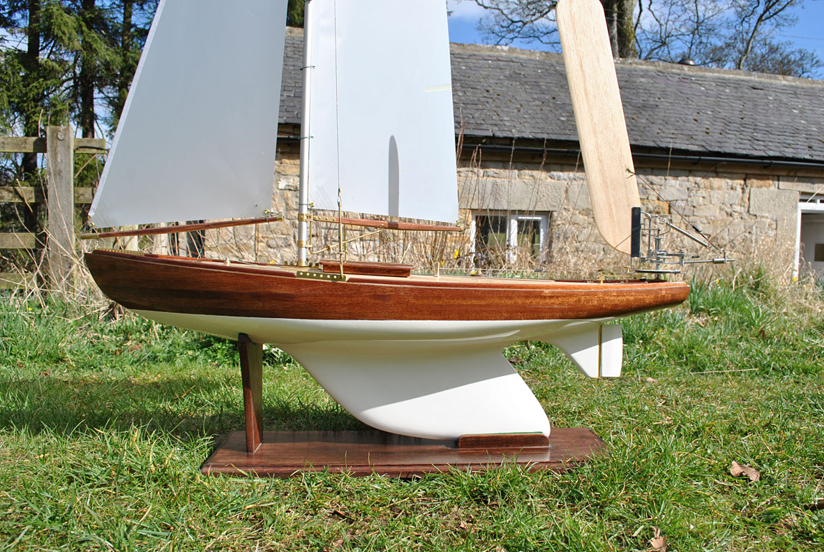 model yacht pond