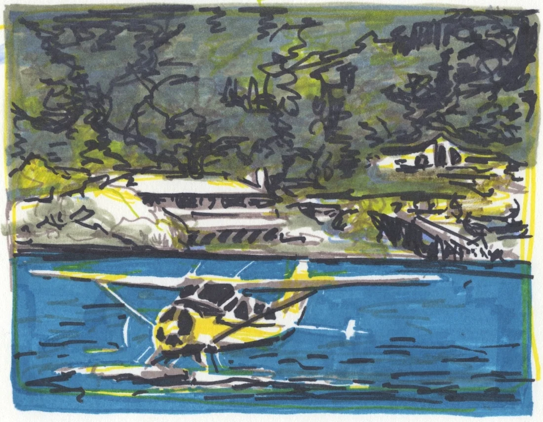 Sea Plane at San Juan Is.