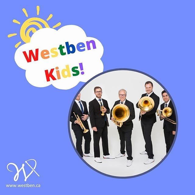 🎉 Wednesdays are for Westben #kids! What do #bumblebees &amp; #brass instruments have in common? We will try to answer that question this week with @CanadianBrass! 🐝 Ps. don't miss today's #colouring sheet. 
Link in our bio! 
#canadianbrass #bumble