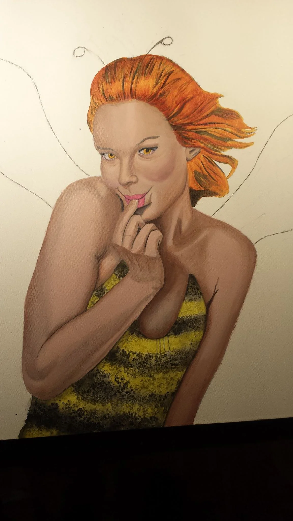 Wip#5 shadows, mid tones and highlights