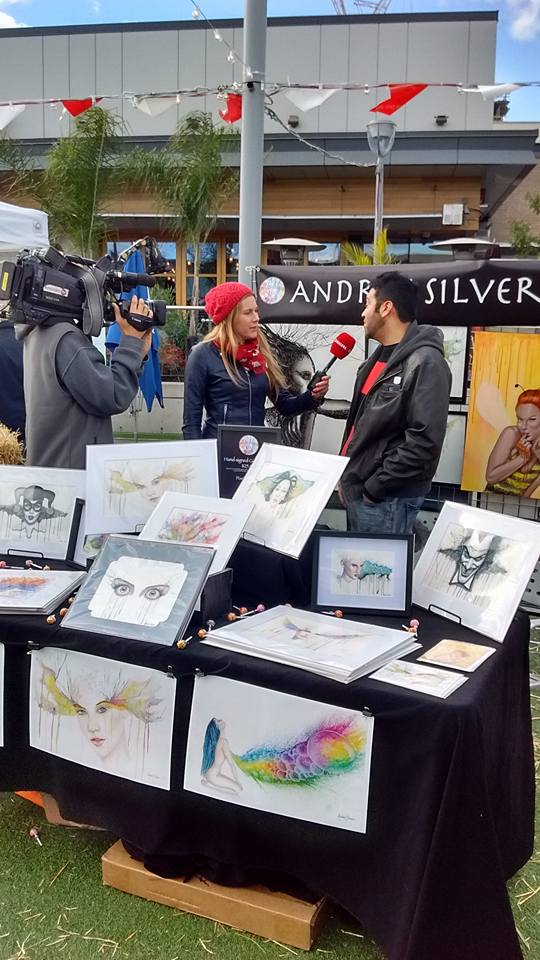 Me being interviewed by Rogers TV