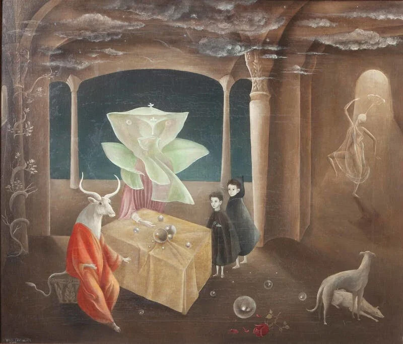 "And then we saw the daughter of the Minotaur" by Leonora Carrington