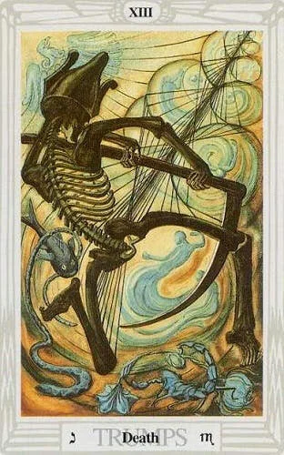Death in the Thoth Tarot Deck