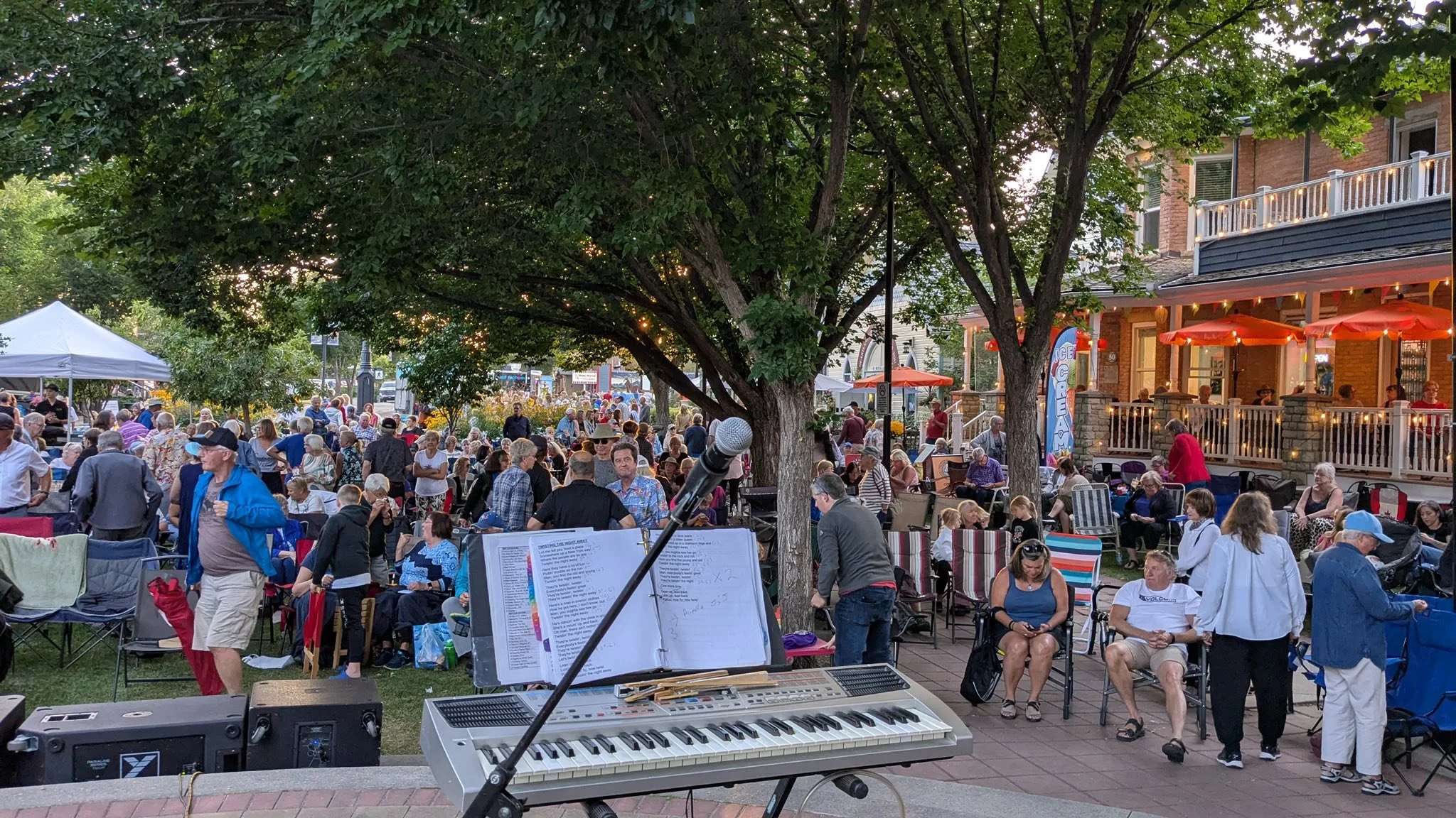 Evening Concert in Okotoks August 2025.