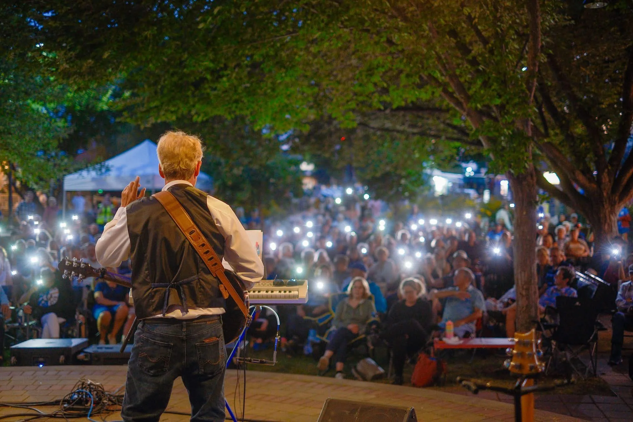Evening concert in Okotoks 2025.