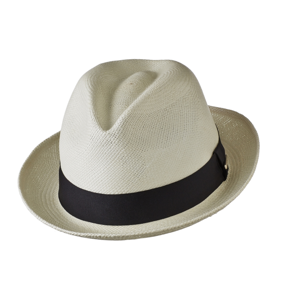 Panama hat Short Brim Fedora Men/Women $179.00