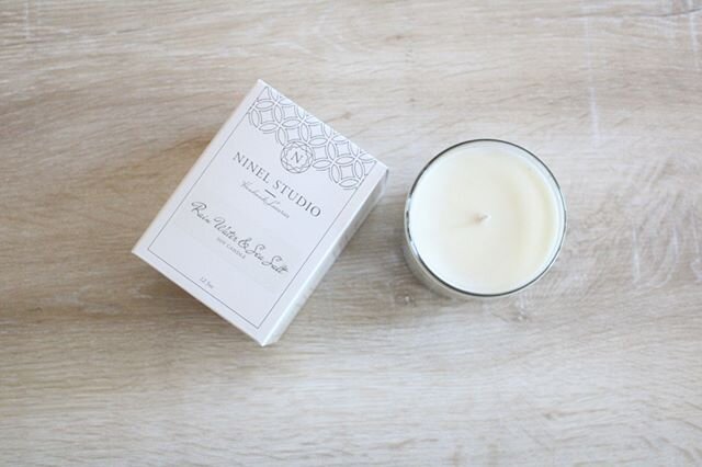 The first time I mixed the fragrance notes that make up our Rain Water &amp; Sea Salt candle I was SMITTEN. I loved it at first whiff! I love burning this candle after I've cleaned its the most calming and uplifting candle in our line up. If you have