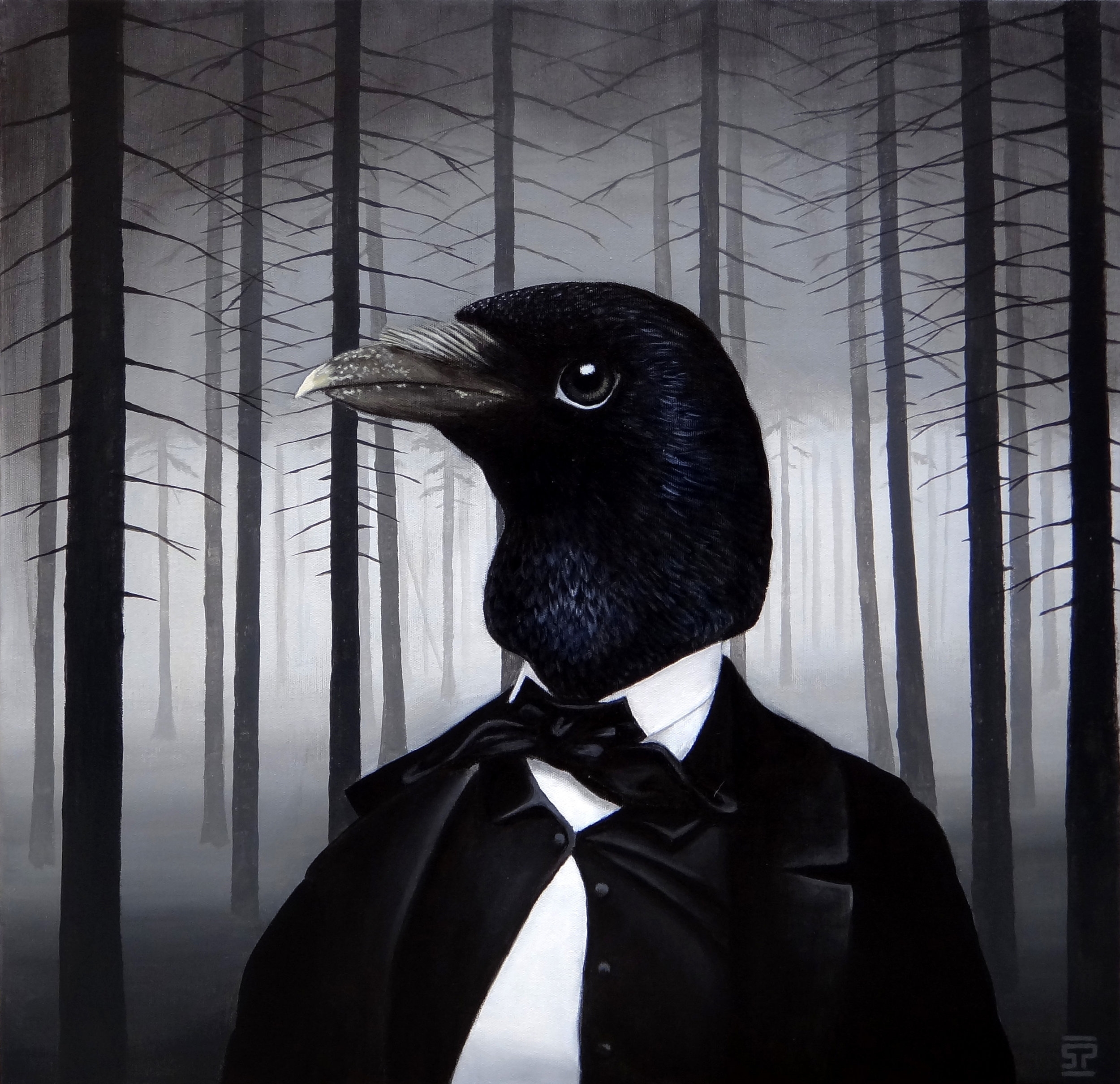 Edgar Allan Crow - SOLD