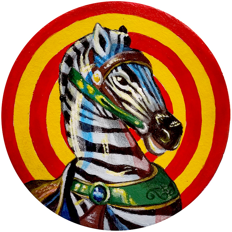 Carousel Zebra - Coaster Show 2017