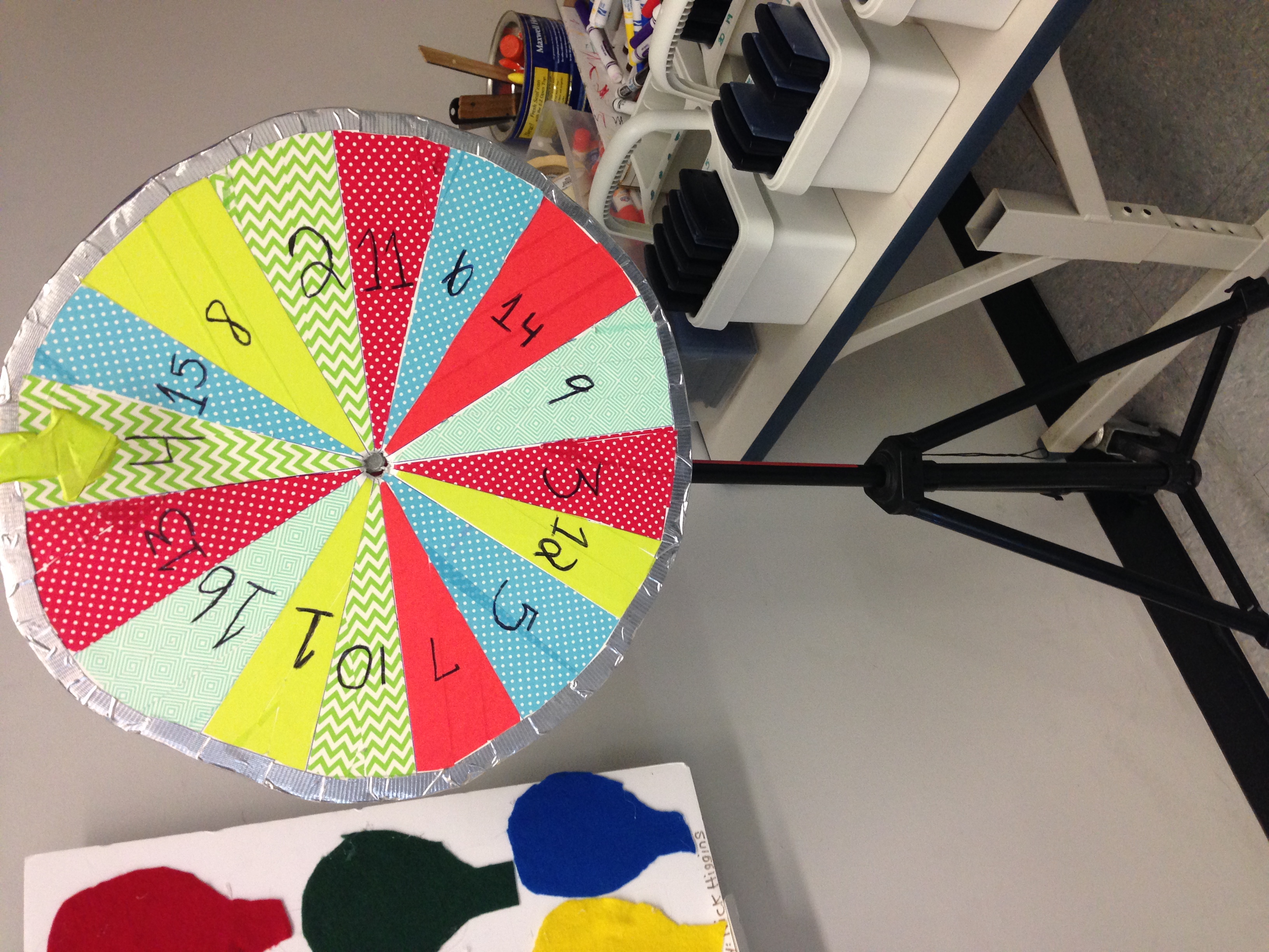 The math work and the rules of the game are usually handed in separately for this project.