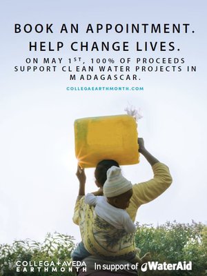 Our salon & spa teams will be coming together on May 1st at our salon location to offer mini facials, massages, hair cuts & more. 100% of money raised will be donated to WaterAid & North Columbia Environmental Society. If you can't make it, but would like to support the WaterAid cause, please sponsor us here as we will be walking for water that morning.