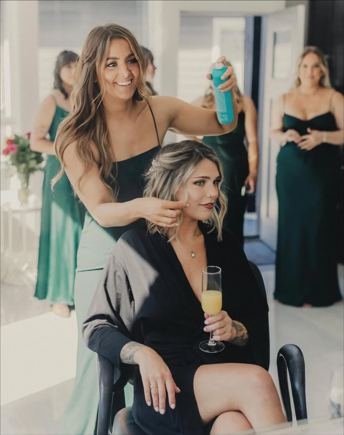 Happy birthday to Erika &mdash; master of creative styles, lover of all animals, and one of the kindest humans we know. 

We adore you! 🎉🐾✨

@erikaclare.hair