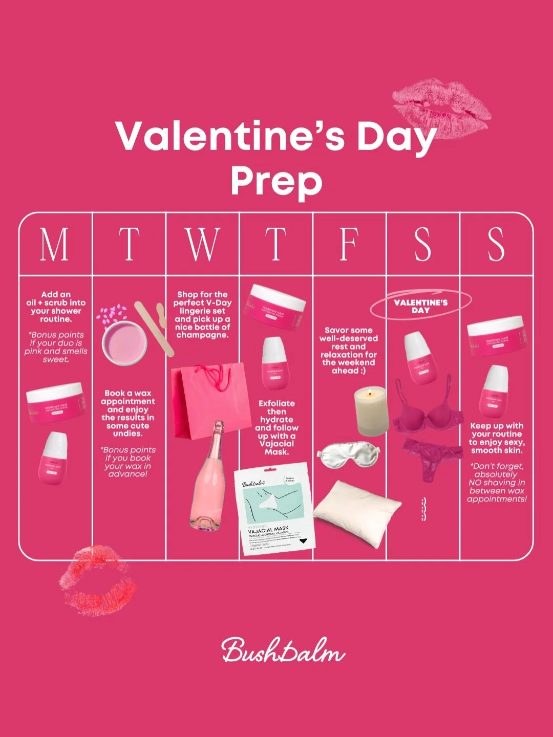Valentine&rsquo;s Day with @bushbalm 💖