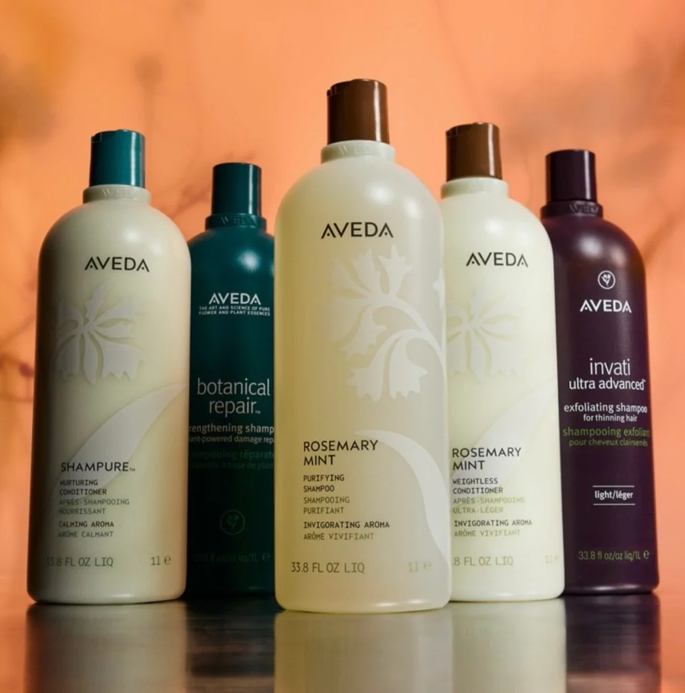 Stock up &amp; save with 20% off all Liter + 500ml sizes of your favorite Aveda haircare essentials this month 💧

Good hair days should last longer and now&rsquo;s the time to refill and refresh 💫

While supplies last 4/13-4/23 at Birch &amp; Lace!