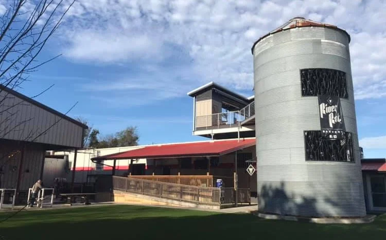 Photo of River Rat’s outdoor set-up, courtesy the brewery’s Facebook page.