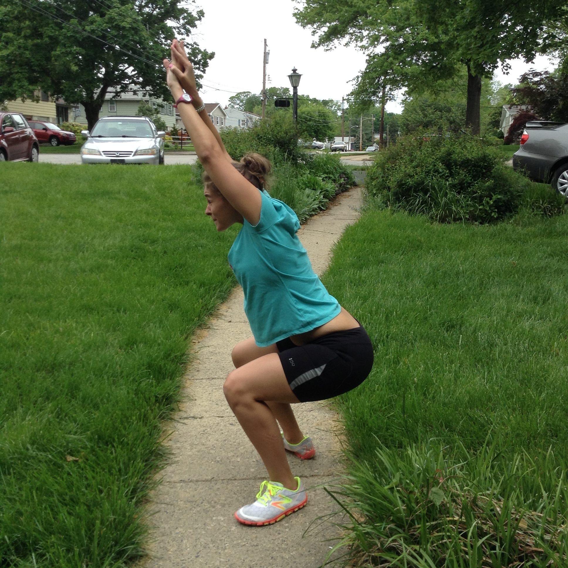 VISUAL OF SQUAT WITH AN ADDED JUMP PART ONE