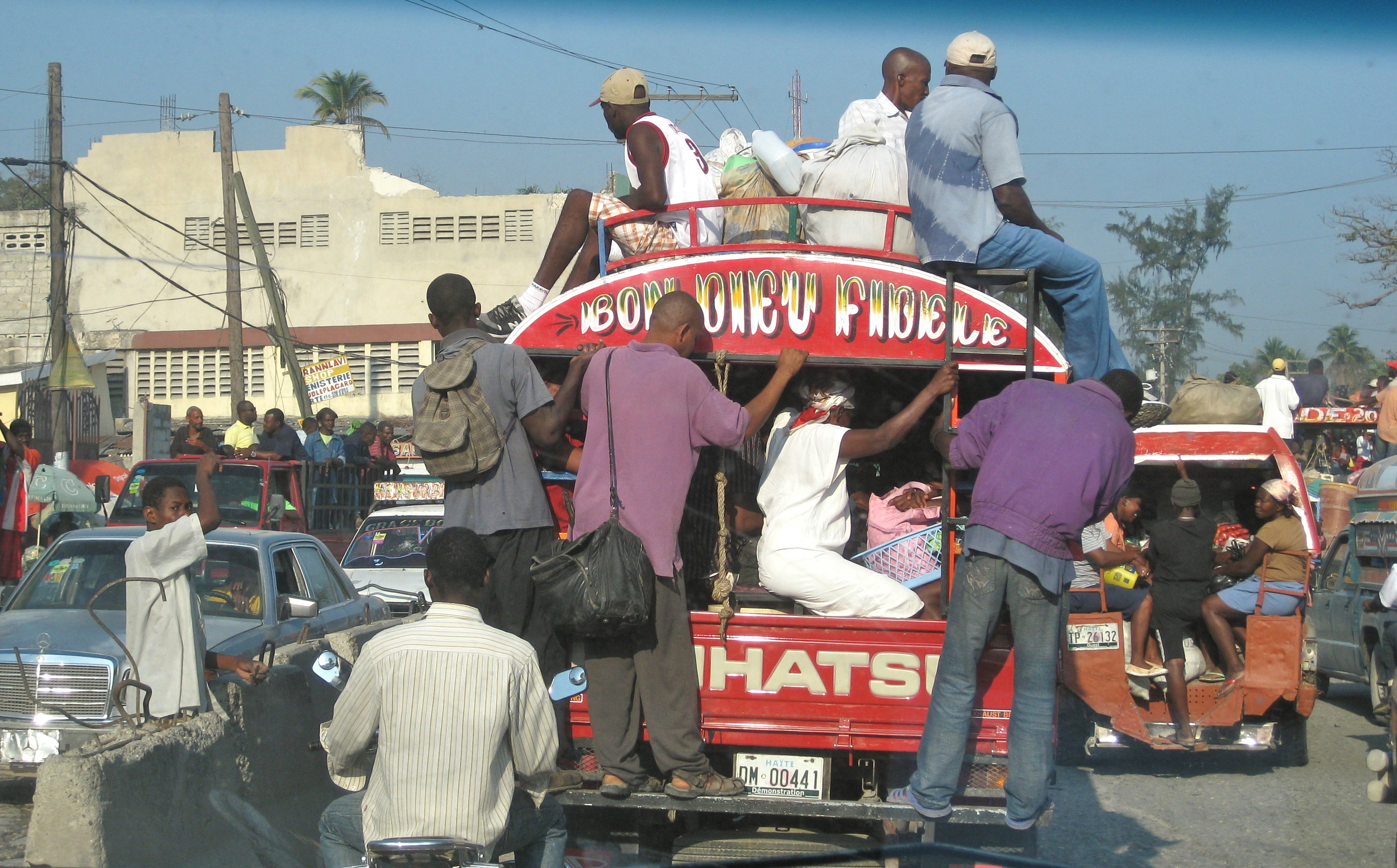  In Haiti in 2010 before I started 747M. 