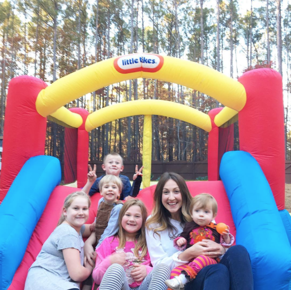 Me with my side of the family - nieces and nephews!