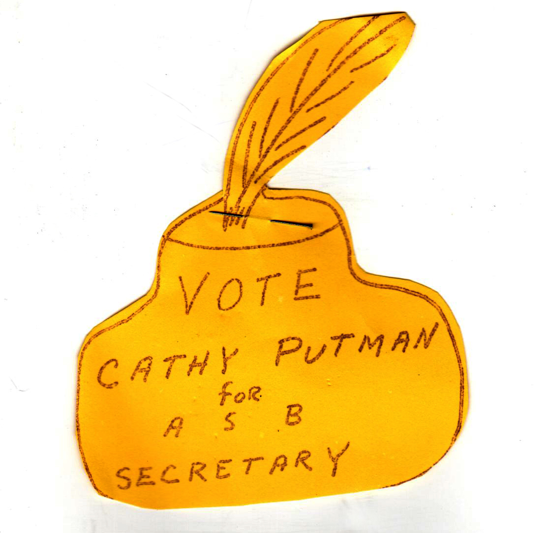 Don't forget to vote for Cathy Putman!!! '77