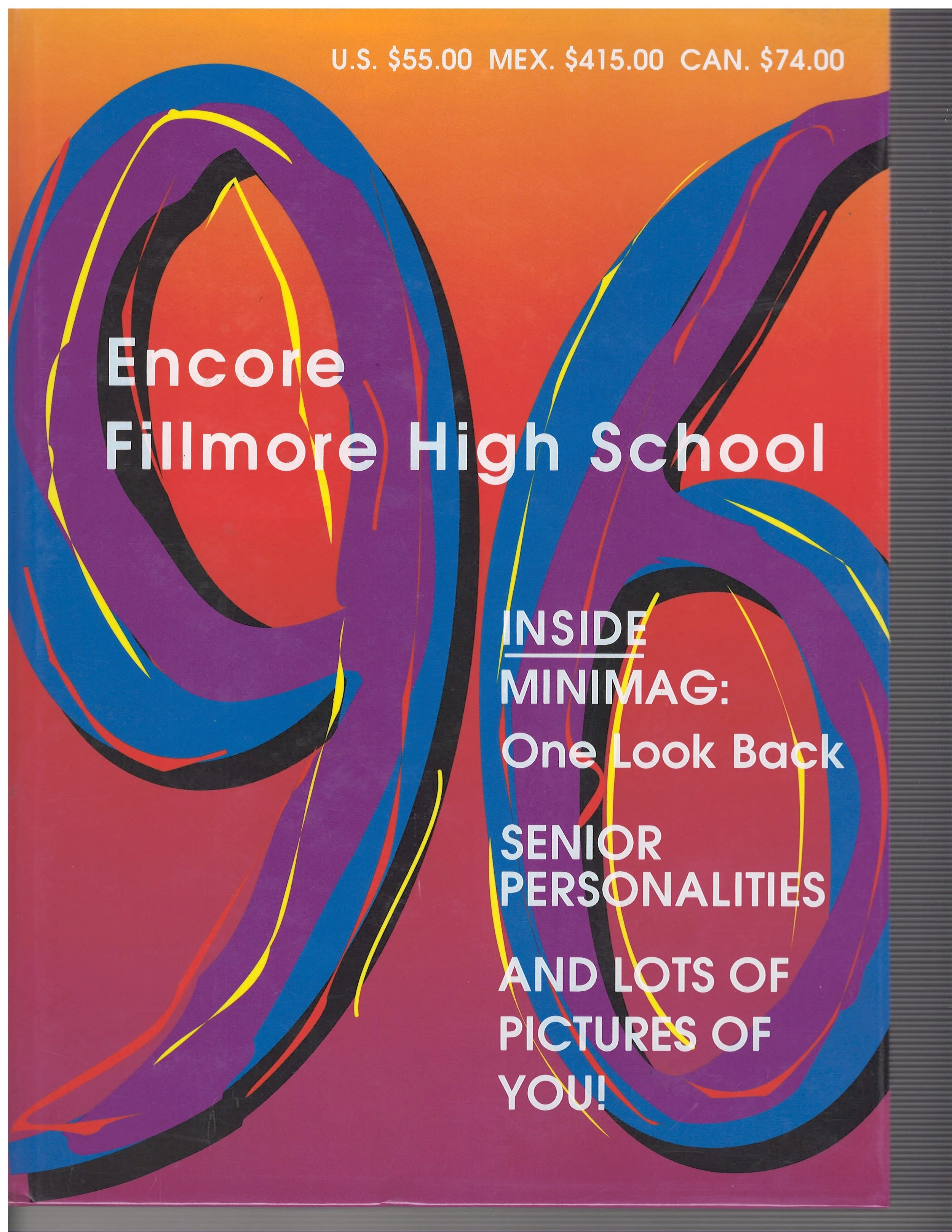 Class of 1996 - 30 year Class Reunion at the 2026 Fillmore Flashes Alumni Dinner