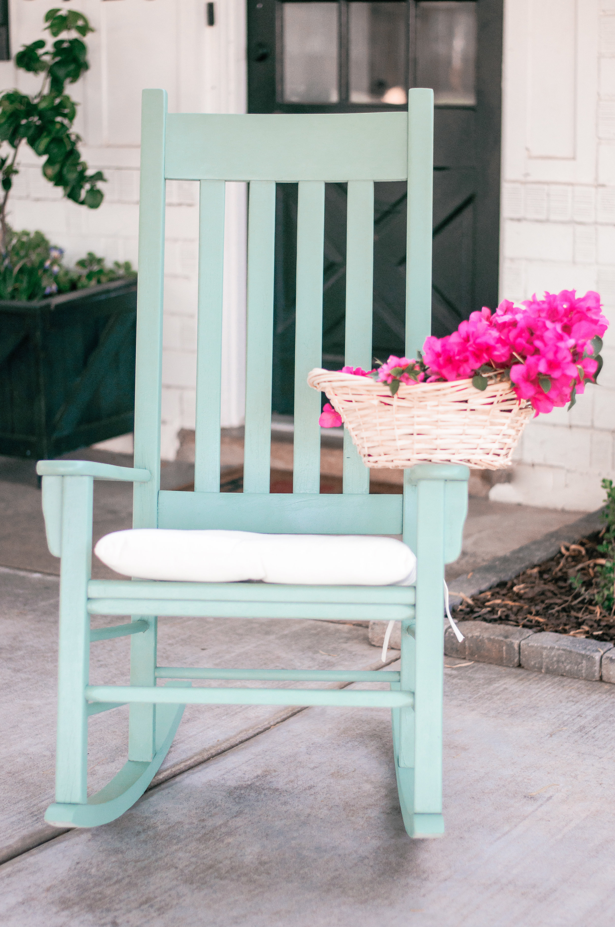 DIY Front Porch Rocking Chair Makeover - Love and Specs